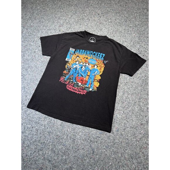 Jabbawockeez Black With Awesome Graphic T-Shirt Size Large Short Sleeves - Picture 5 of 5